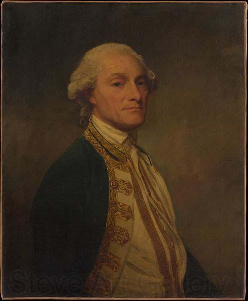 George Romney Admiral Sir Chaloner Ogle Norge oil painting art